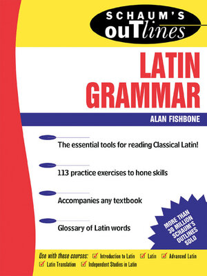 cover image of Latin Grammar